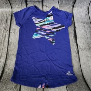 Adidas Purple Shirt with multicolored Star‎